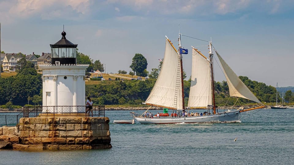 Portland, Maine: Coastal Windjammer Sailing Cruise - Family-Friendly Cruise