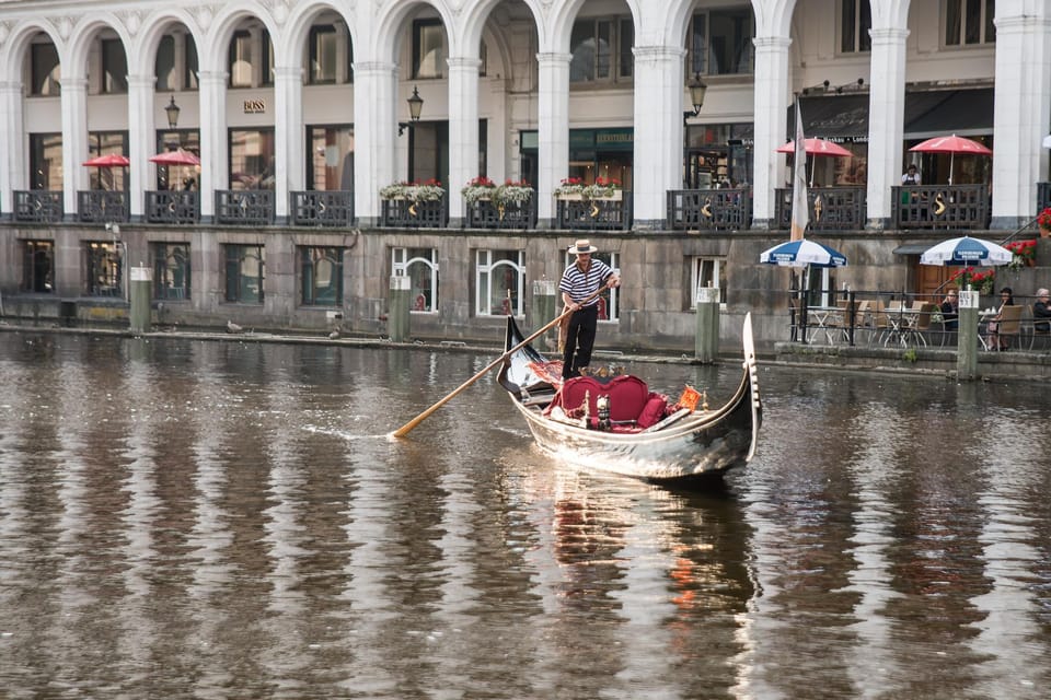 Private Alster Lake Romantic Tour in a Real Venetian Gondola - Hamburgs Alster Lake Highlights