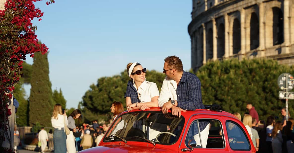 Pro Photoshoot With Most Classic Vintage Fiat500 of Rome - Experience With the Fiat 500