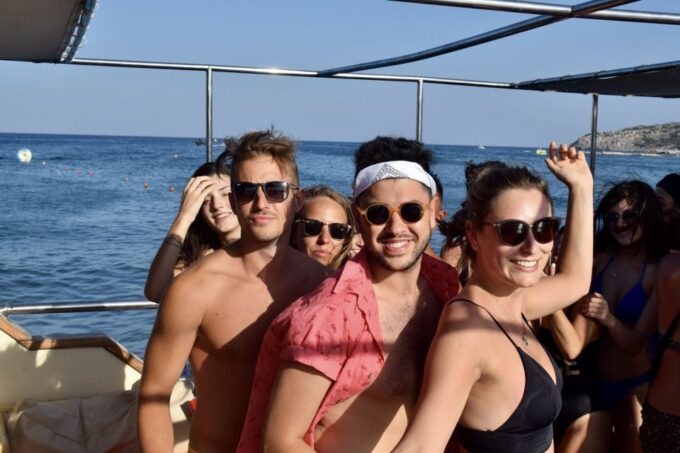 Rhodes: Boat Party Cruise With Live DJ - Transportation and Pickup