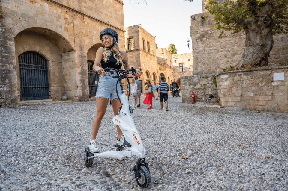 Rhodes: City Highlights and Medieval Town Trikke Tour - Old Towns Architectural Gems