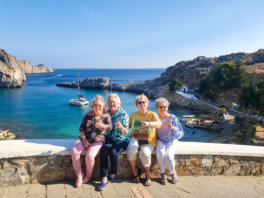 Rhodes Town and Lindos: Private Minibus Tour - Exploring Lindos Village