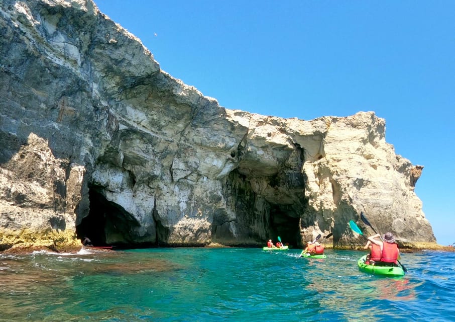 Roca Vecchia: Kayak and Canoe Tour to the Cave of Poetry - Exploring Caves Frequented by Pirates