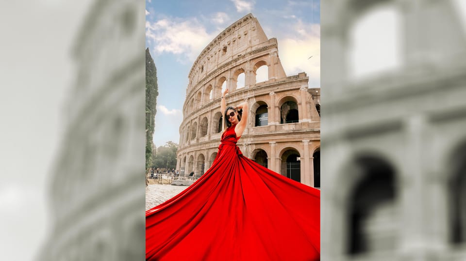 Rome: Flying Dress Photoshoot - Important Information for Participants