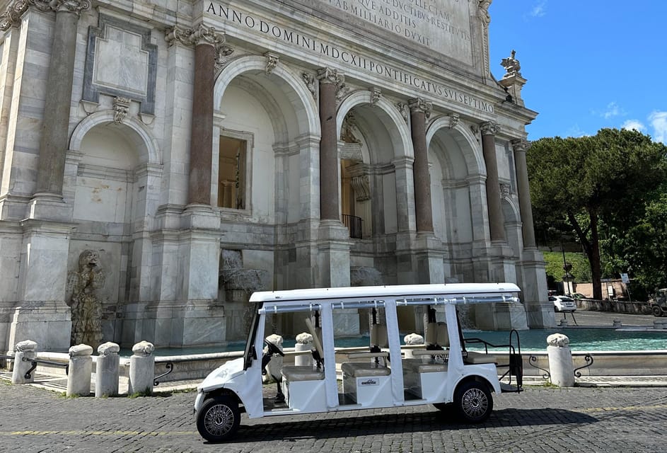 Rome: Highlights Tour in Golf Cart - Additional Food Tasting Options