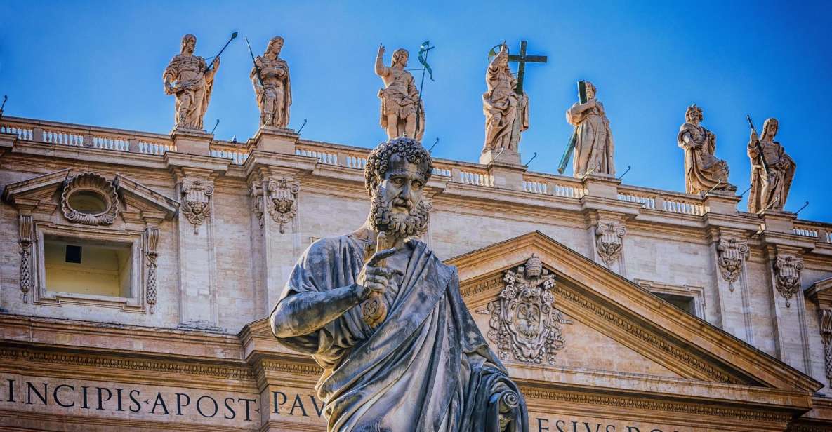 Rome: St. Peters Basilica, Dome Climb, and Underground Tour - What to Expect During the Tour