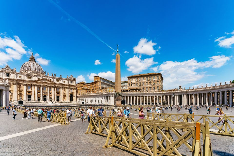 Rome: St. Peters Basilica, Square and Grottoes Guided Tour - What to Expect on the Tour