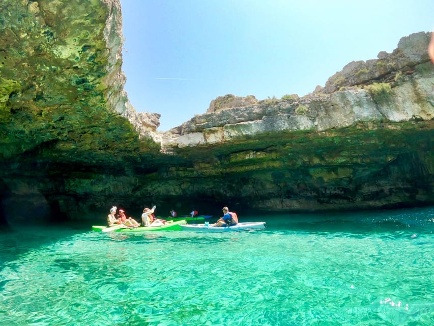 Santa Maria Di Leuca: Kayak and Canoe Tour in the Caves - Weather Dependence