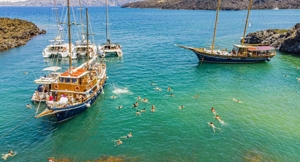 Santorini 2-Day Combo: Volcano Boat Cruise & Island Bus Tour - Booking and Cancellation