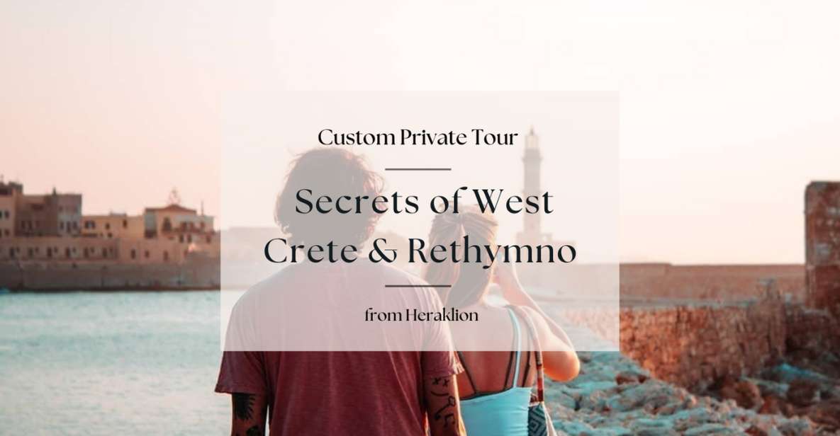 Secrets of West Crete & Rethymno Private Tour From Heraklion - Luxurious Transportation Amenities