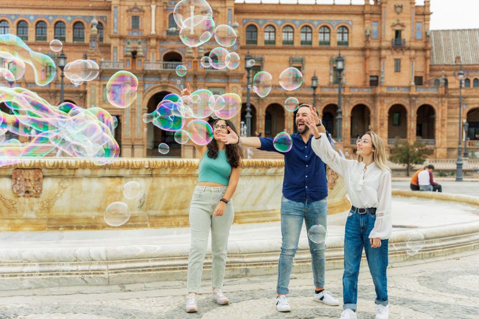 Seville: Professional Photoshoot at Plaza De España - Customer Ratings