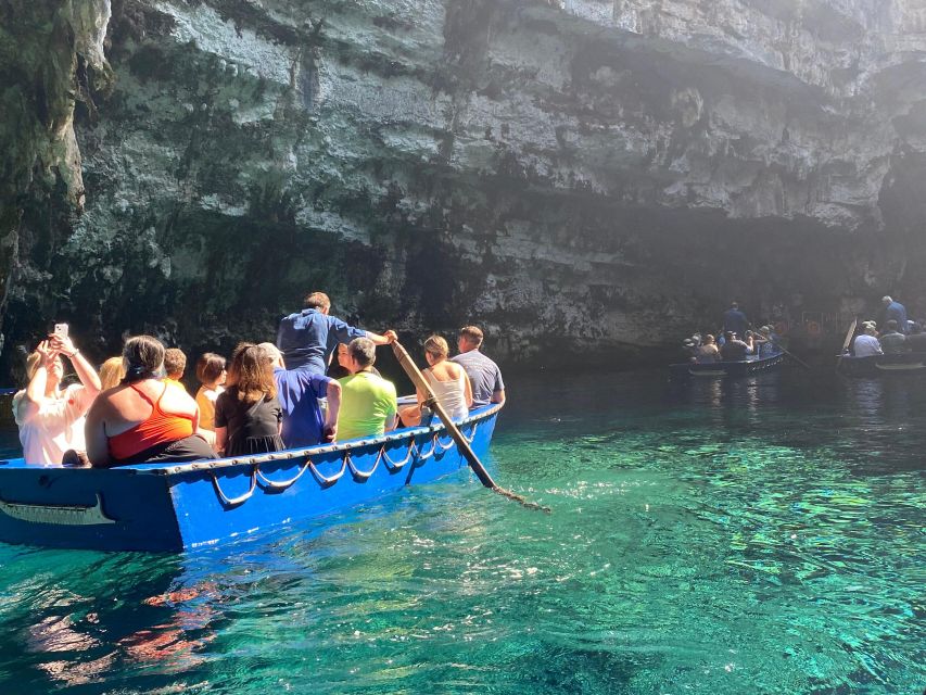 Shorex: Melissani Lake and Myrtos Beach With Swim Stop - Cruise Ship Passengers