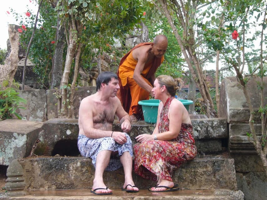 Siem Reap Cambodian Buddhist Water Blessing and Local Market - Inclusions and Pricing Information