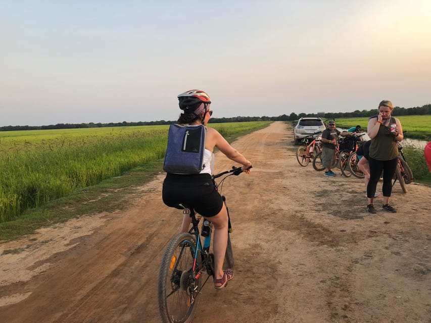 Siem Reap Half Day By Bicycle Sunset On The Bank Of Lake - Booking and Cancellation Policy