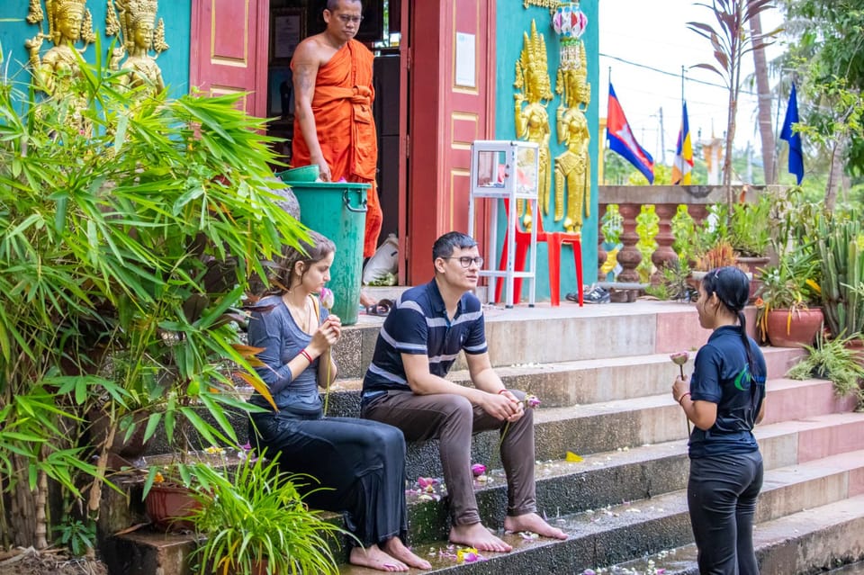 Siem Reap: Khmer Water Blessing by Monk and Lotus Farm Visit - Frequently Asked Questions