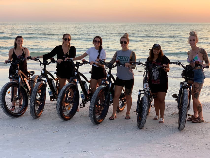 Siesta Key: Electric Bike Sunset Tour - Sunset Photography Opportunity