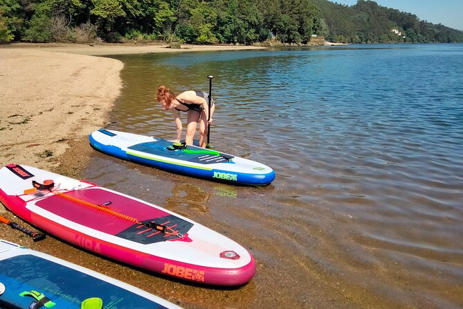 Stand up Paddle Discovering Desert Beaches of Douro River - Pick up Included - Preparing for the Adventure