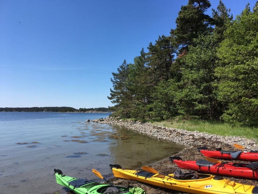 Stockholm: Morning Kayak Tour in the Archipelago + Lunch - Booking Details