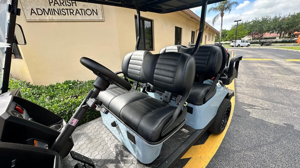 Street Legal Golf Cart Rentals at Dania Beach and Hollywood - Delivery Options