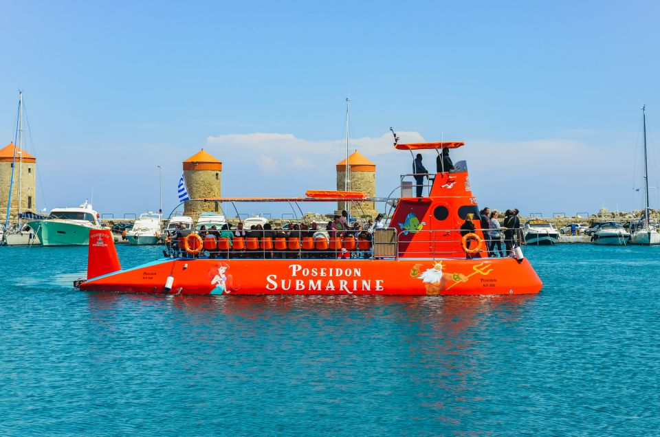 Submarine Cruise With Underwater Views From Rhodes - Cancellation and Payment Options