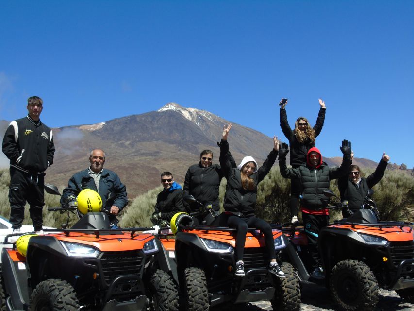 Tenerife Guided Quad Bike Tour to Teide National Park - Sunset Views and Lunch Included