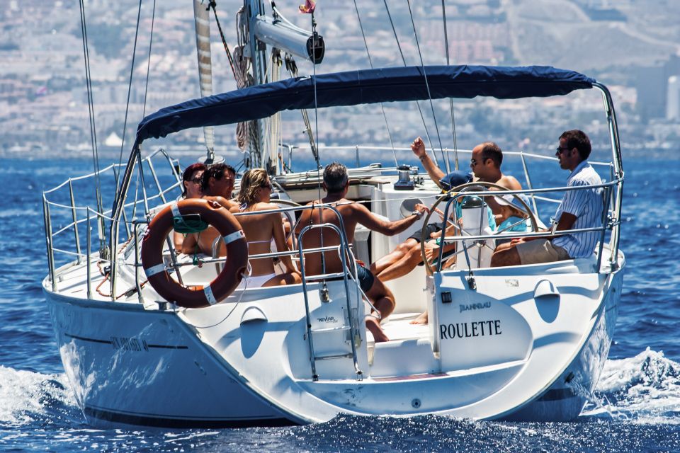 Tenerife: Sailboat Tour With Food and Snorkeling - Meeting Point and Cancellation Policy