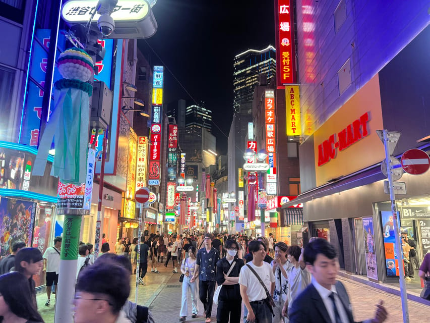 Tokyo: Shibuya Guided Walking Tour at Night - Booking and Cancellation Policy