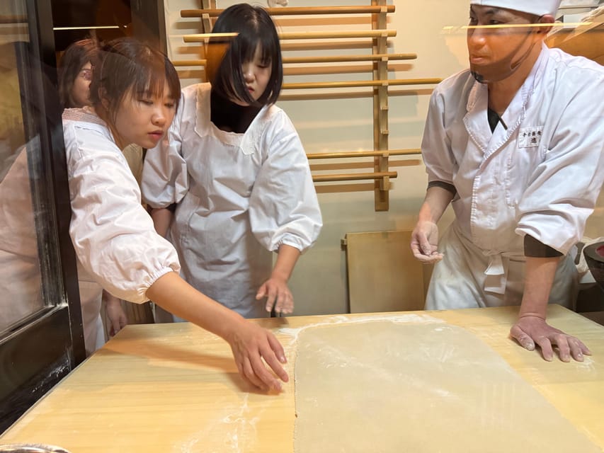 Tokyo : Ueno Area Authentic Soba Noodle Making Experience - Culinary Culture in Ueno