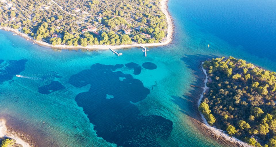 Trogir: Private Speedboat Tour to Blue Lagoon and 3 Islands - Drvenik Mali