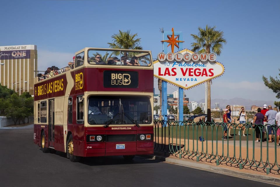 Vegas: Madame Tussauds, High Roller, & Hop-on Hop-off Tour - Download the Big Bus App for Route Information