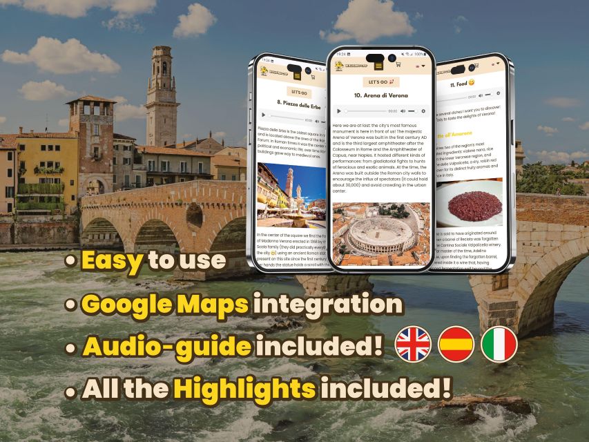 Verona: Digital Guide Made by a Local for Your Walking Tour - Exploring Verona at Your Own Pace