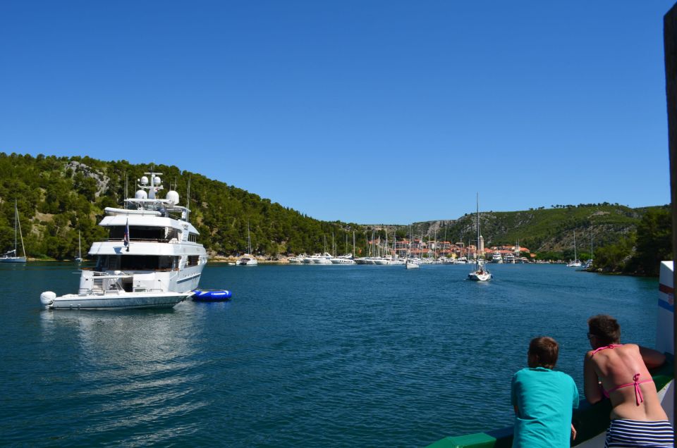 Vodice: Krka Waterfalls National Park Boat Tour - Fresh Mussels Tasting