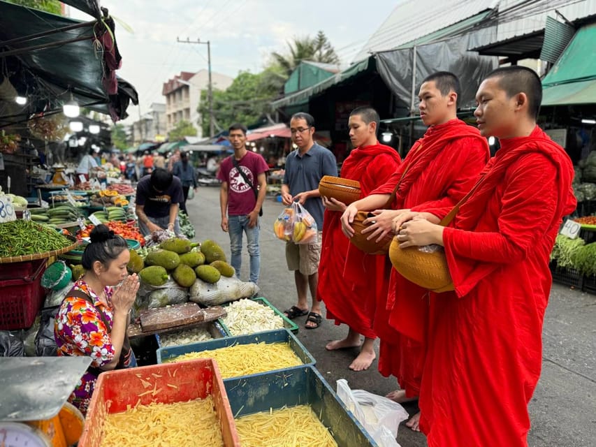 Walk With Monks Collecting Alms - Preparing for the Activity