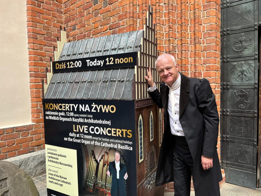 Warsaw: Cathedral Organ Concerts and Tour of the Crypts - Accessibility Features