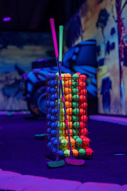 Woop! Glow Golf: Ljubljana Btc City - Photo Opportunities at Woop