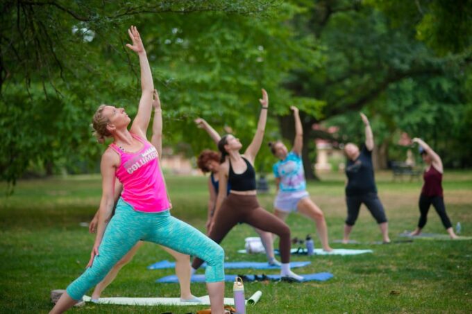 Yoga & Coffee Tour On The Trolley Pub - Safety Considerations