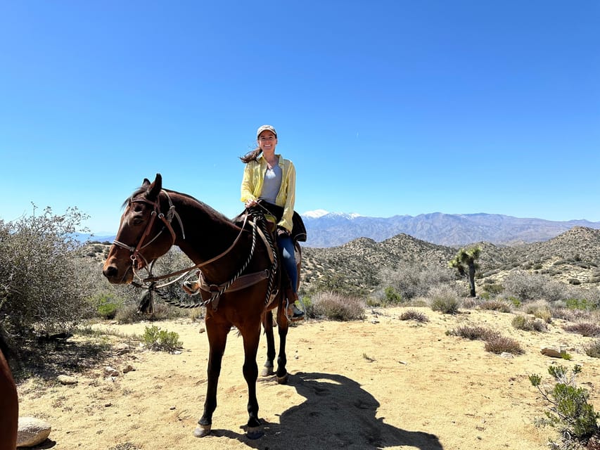 Yucca Valley: Joshua Tree National Park Horseback Ride - What to Bring