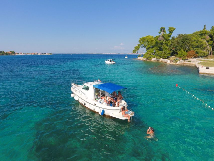 Zadar: Boat Tour With Snorkeling Gear and Drinks - Cancellation and Booking Policy