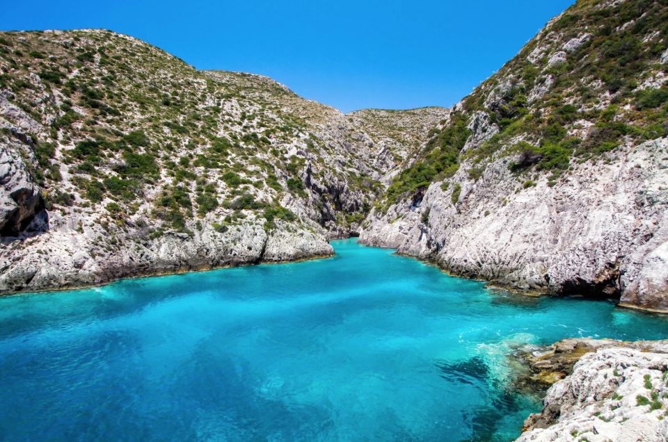 Zakynthos: West Coast & Navagio Bay Cruise With 3 Swim Stops - Heart Cave Scenery