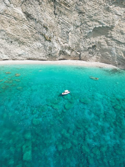 Zante Private Boat: Marathonisi, Keri Caves, Mizitres (max5) - Whats Included