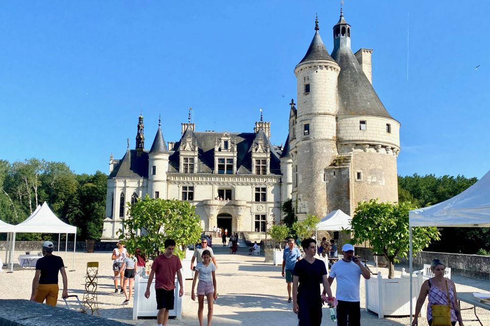 2-Day Private Top 6 Loire Valley Castles From Paris Mercedes - Booking Information