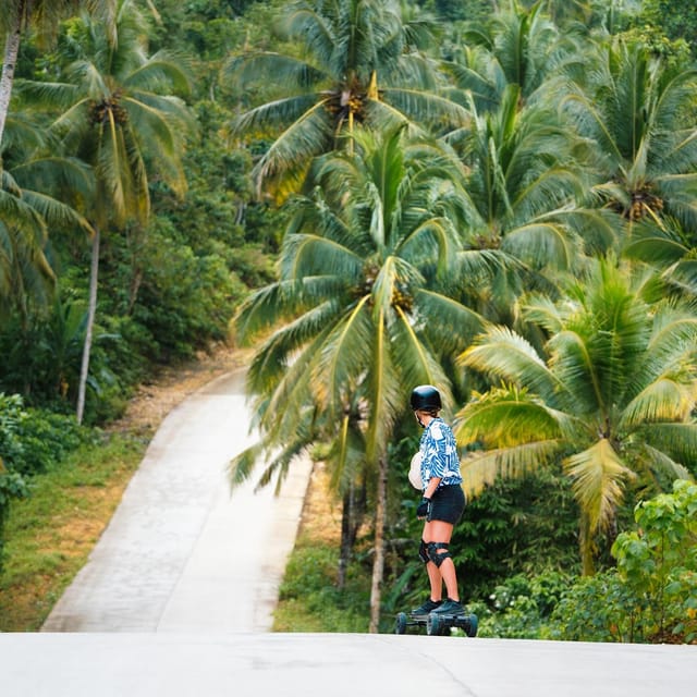 A Taste Of Electric Skateboarding on Siargaos Coastal Roads - Explore Siargaos Stunning Coastline