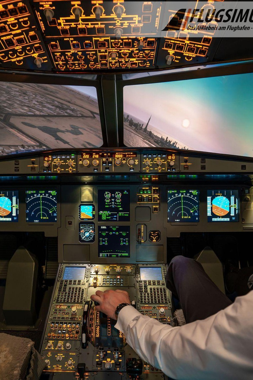 Airbus A320 AND Motion 4D Flight Simulator Frankfurt Airport - Convenient Location and Access