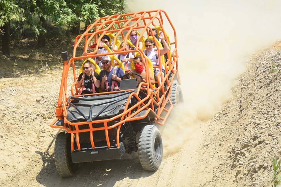 Alanya: Super Combo Quad, Buggy, Rafting & Zipline W/Lunch - Booking Process