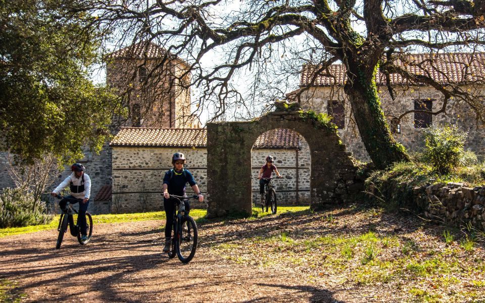 Ancient Messene: E-Bike Tour With Monastery Visit and Picnic - Taking in Messenes Landscape