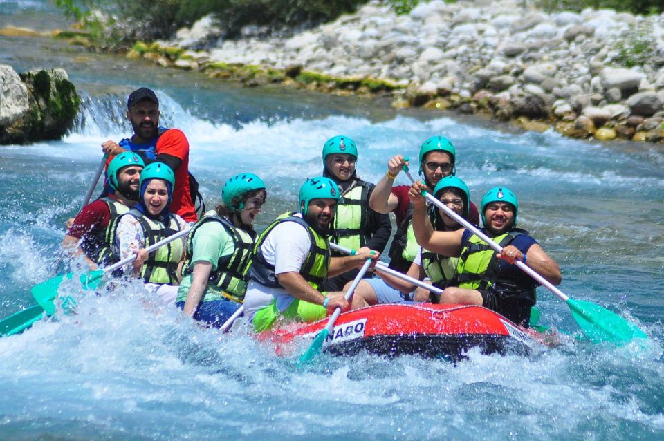 Antalya/Kemer: Koprulu Canyon Whitewater Rafting With Lunch - Booking Information