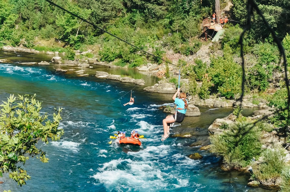 Antalya: Ziplining, Rafting, Jeep Tour & Quad Safari W/Lunch - Booking Details