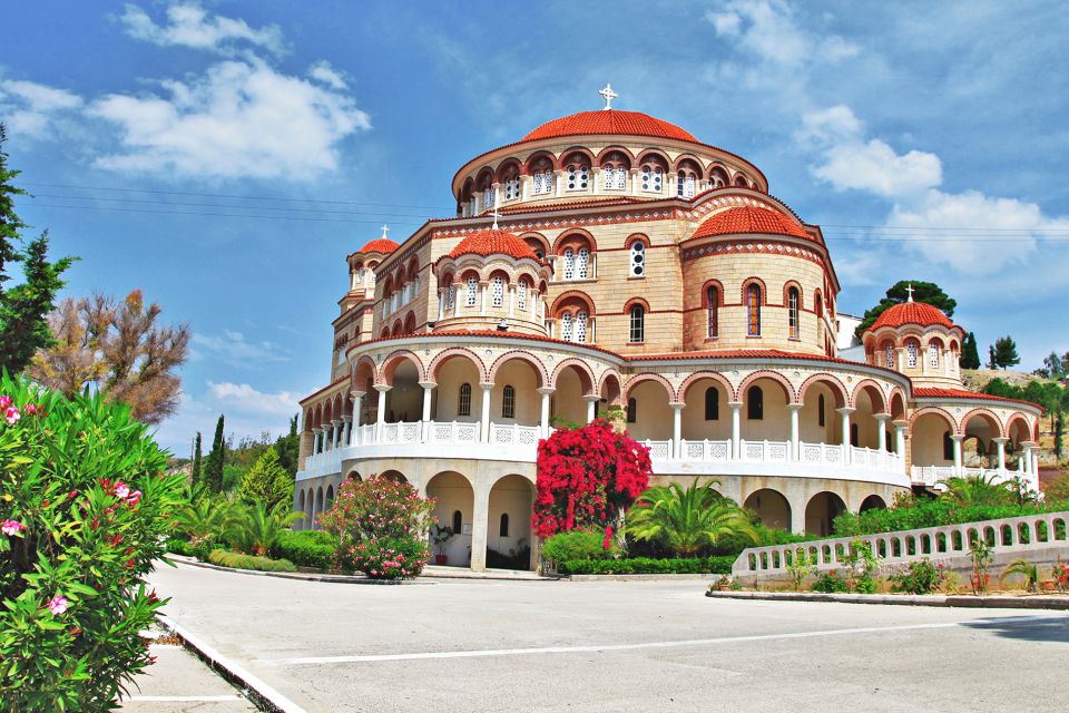 Athens: Guided Day Trip to Aegina Island With Swimming - Visiting Athena Aphaia Temple