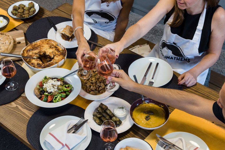 Athens: Traditional Greek Cooking Class With Full Meal - Frequently Asked Questions