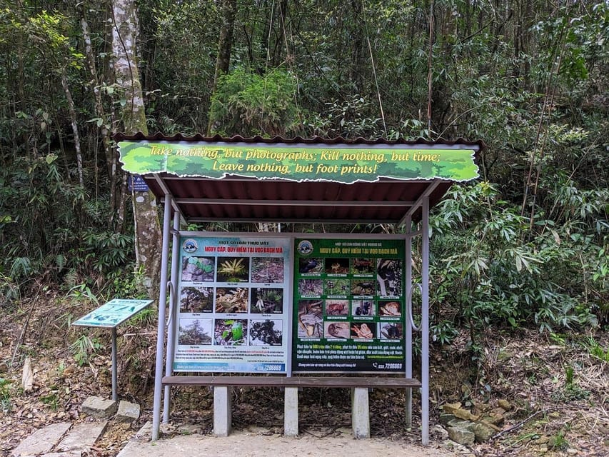 Bach Ma National Park Trekking Tour From Hue/Da Nang/Hoi An - Tour End Times